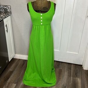 HUBBA HUBBA VINTAGE MAXI DRESS XS